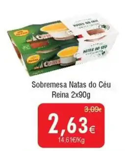 Froiz Sobremesa Natas do Céu Reina promoção