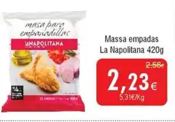 Froiz Massa empadas La Napolitana promoção
