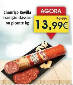 Froiz Chouriço Revilla tradição clássico ou picante promoção