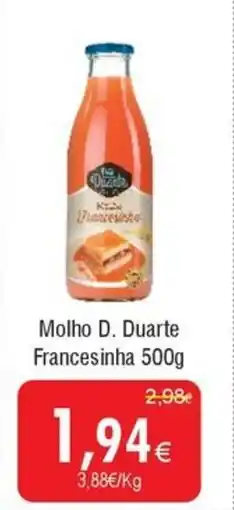 Froiz Molho D. Duarte Francesinha promoção