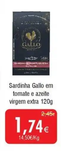 Froiz Sardinha Gallo em tomate e azeite virgem extra promoção