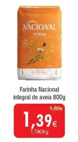 Froiz Farinha Nacional integral de aveia promoção