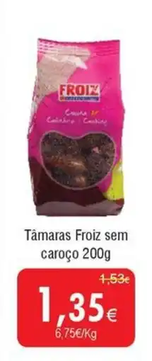 Froiz Tâmaras Froiz sem caroço promoção