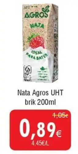 Froiz Nata Agros UHT brik promoção