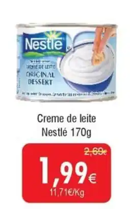 Froiz Creme de leite Nestlé promoção