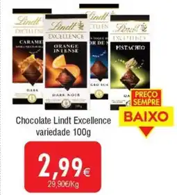 Froiz Chocolate Lindt Excellence variedade promoção