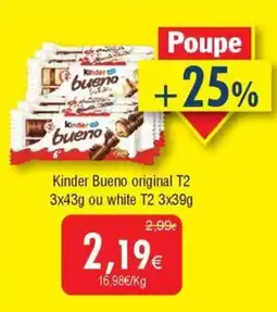 Froiz Kinder Bueno promoção