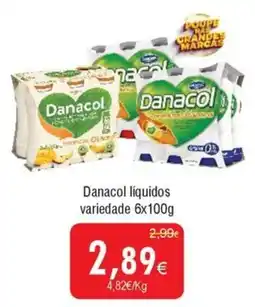 Froiz Danacol líquidos variedade promoção