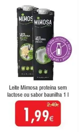 Froiz Leite Mimosa proteína sem lactose ou sabor baunilha promoção