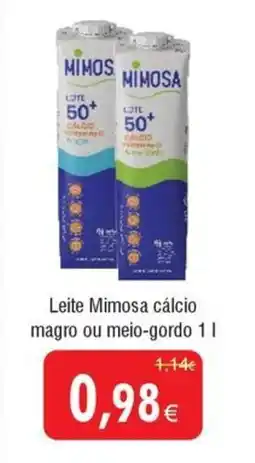 Froiz Leite Mimosa cálcio magro ou meio-gordo promoção