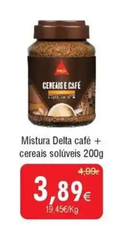 Froiz Mistura Delta café + cereais solúveis promoção