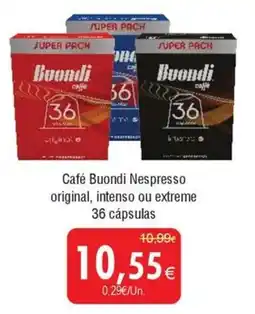 Froiz Café Buondi Nespresso original, intenso ou extreme promoção