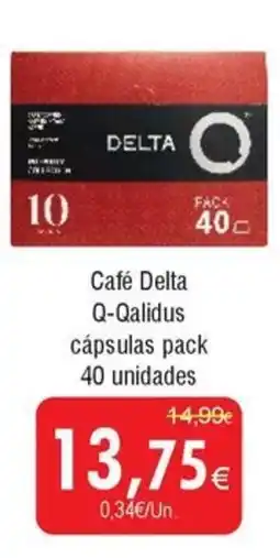 Froiz Café Delta Q-Qalidus promoção