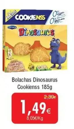 Froiz Bolachas Dinosaurus Cookienss promoção