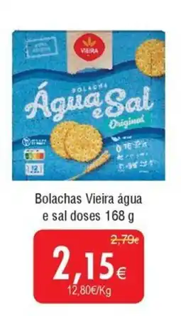 Froiz Bolachas Vieira água e sal doses promoção