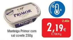 Froiz Manteiga Primor com sal covete promoção