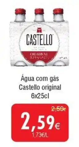 Froiz Água com gás Castello original x promoção