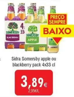 Froiz Sidra Somersby apple ou blackberry promoção