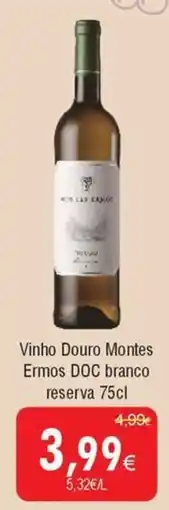 Froiz Vinho Douro Montes Ermos DOC branco reserva promoção