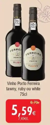 Froiz Vinho Porto Ferreira tawny, ruby ou white promoção