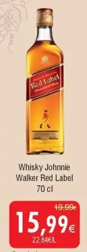 Froiz Whisky Johnnie Walker Red Label promoção