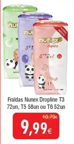 Froiz Fraldas Nunex Dropline promoção