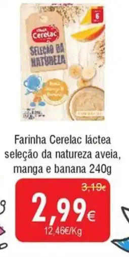 Froiz Farinha Cerelac láctea seleção da natureza aveia, manga e banana promoção