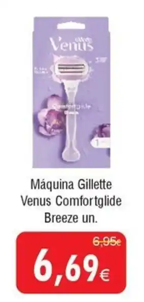 Froiz Máquina Gillette Venus Comfortglide Breeze un. promoção