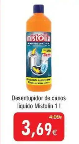 Froiz Desentupidor de canos líquido Mistolin promoção