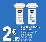 E.Leclerc Desodorizante vaseline promoção