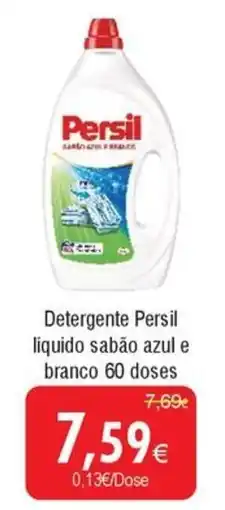 Froiz Detergente Persil líquido sabão azul e branco 60 doses promoção