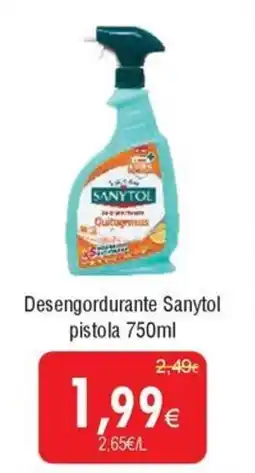 Froiz Desengordurante Sanytol pistola promoção