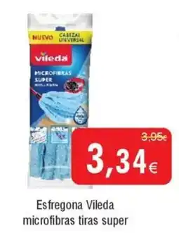Froiz Esfregona Vileda microfibras tiras super promoção