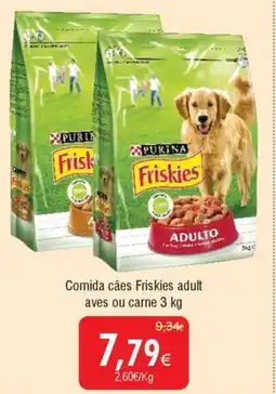 Froiz Comida cães Friskies adult aves ou carne promoção