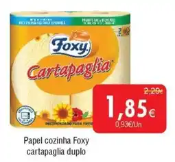 Froiz Papel cozinha Foxy cartapaglia duplo promoção