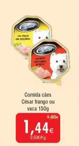 Froiz Comida cães César frango ou vaca promoção