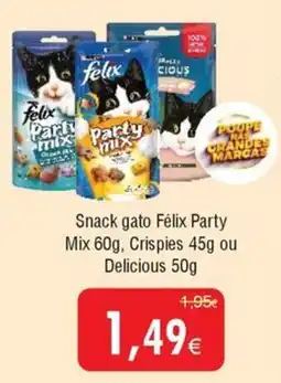 Froiz Snack gato Félix Party promoção