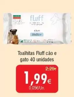 Froiz Toalhitas Fluff cão e gato promoção