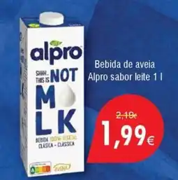 Froiz Bebida de aveia Alpro sabor leite promoção