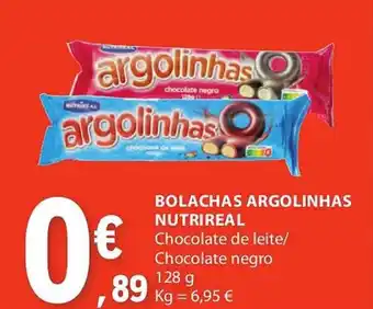 E.Leclerc Bolachas argolinhas nutrireal promoção