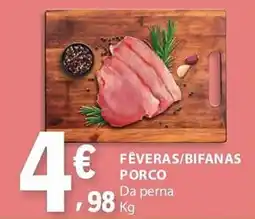 E.Leclerc Fêveras/bifanas porco promoção