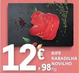 E.Leclerc Bife rabadilha novilho promoção