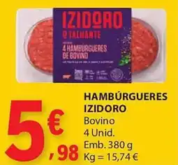 E.Leclerc Hambúrgueres izidoro promoção