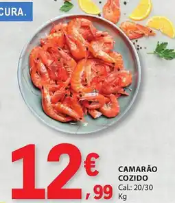 E.Leclerc CAMARÃO COZIDO promoção