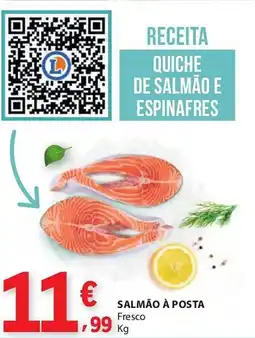 E.Leclerc Salmão à posta fresco promoção