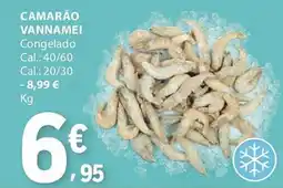 E.Leclerc Camarão vannamei promoção