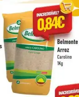Belita Belmonte Arroz Carolino promoção