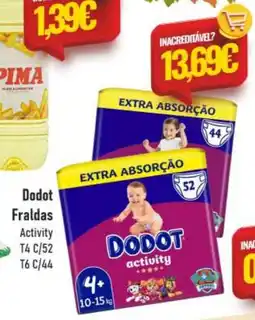 Belita Dodot Fraldas promoção