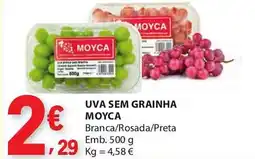 E.Leclerc Uva sem grainha moyca promoção
