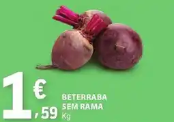 E.Leclerc Beterraba sem rama promoção